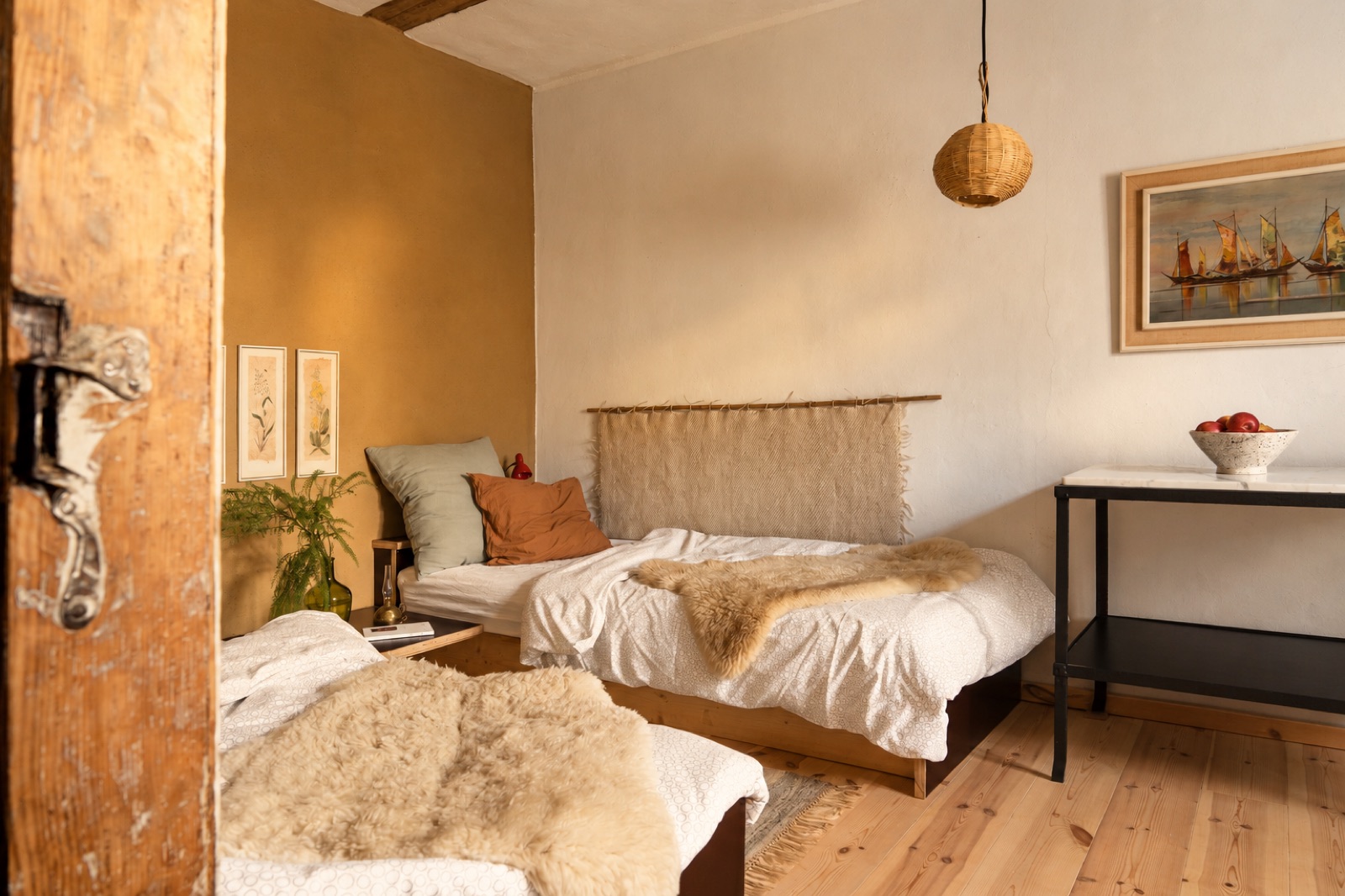 Zimmer mit zwei Schlafplätzen